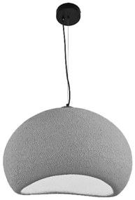 Φωτιστικό Οροφής 4053-B Φ50cm 1xE27 Grey Inlight