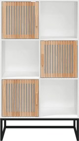 vidaXL Ντουλάπι Λευκό 70 x 35 x 125 εκ. από Επεξεργασμένο Ξύλο