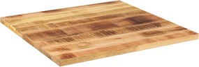 vidaXL Επιτραπέζια επιφάνεια 70x70x3,8 cm τετράγωνο μασίφ ξύλο