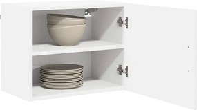 vidaXL Ντουλάπα Τοίχου PORTO 2 pcs Λευκό Επεξεργασμένο Ξύλο