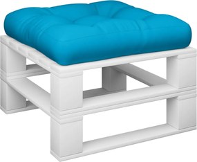 vidaXL Μαξιλάρι Παλέτας Μπλε 60 x 60 x 12 εκ. Υφασμάτινο