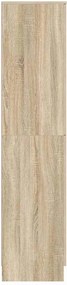 vidaXL Highboard Δρύς Sonoma 35 x 39 x 168 εκ.