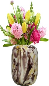 Βάζο ArteLibre Πολύχρωμο Γυαλί 19x19x20.5cm