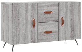 vidaXL Μπουφές Γκρι Sonoma 100 x 36 x 60 εκ. από Επεξεργασμένο Ξύλο