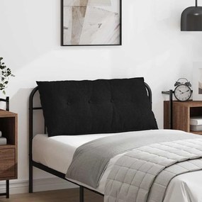 vidaXL Μαξιλάρι Πλάτης Μαύρο 100 x 19 x 50 εκ ύφασμα