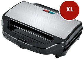 Telemax Ideakitchen XL Deli-Press Τοστιέρα για 2 Τοστ 900W Inox