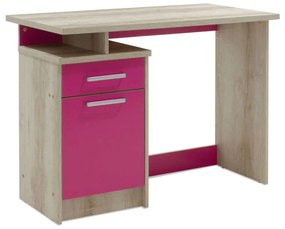 Γραφείο Παιδικό Looney Castillo-Ροζ 100X55X75Cm 123-000081 Mdf, Wood