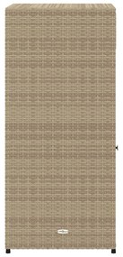 ΝΤΟΥΛΑΠΙ ΑΠΟΘΗΚΕΥΣΗΣ ΚΗΠΟΥ BEIGE 55X55X111 ΕΚ. ΣΥΝΘΕΤΙΚΟ ΡΑΤΑΝ 365562