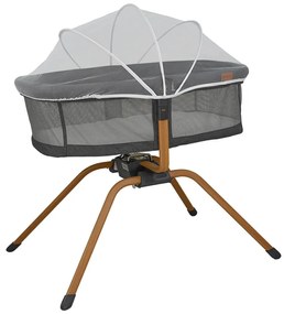 Λίκνο (0+ Μηνών/Έως 9kg) Bebe Stars Chic 2 In 1 Graphite 843-186
