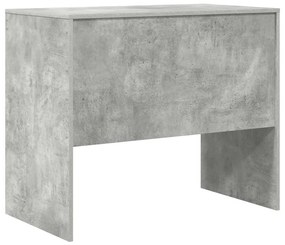 vidaXL Γραφείο Γκρι σκυροδέματος 90 x 50 x 76 εκ. Επεξεργασμένο ξύλο