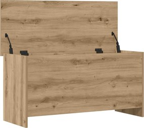 vidaXL Θήκη Αποθήκευσης Artisan Δρυς 100 x 40 x 50 cm