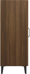 vidaXL Ντουλάπι Καφέ Δρυς 34,5 x 34 x 90 εκ. Επεξεργασμένο Ξύλο