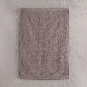Πετσετέ Πατάκι Μπάνιου (50x70) Rythmos Jessica Καφέ