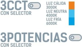 Λάμπα LED Silver Electronics DOWNLIGHT MULTI Λευκό