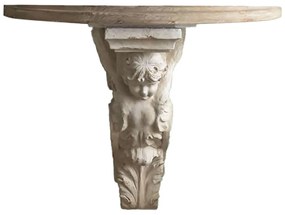 Έπιπλο Εισόδου DKD Home Decor Λευκό 100 x 50,5 x 74 cm