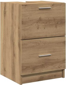 vidaXL Ντουλάπι Μπάνιου Artisan Oak 40 x 37 x 59 cm Επεξεργασμένο ξύλο