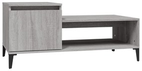 vidaXL Τραπεζάκι Σαλονιού Γκρι Sonoma 100x50x45 εκ. Επεξεργασμένο Ξύλο