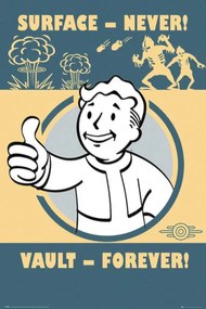 Αφίσα Fallout 4 - Vault Forever