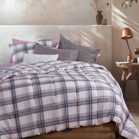 Πάπλωμα Charlie Grey Nef-Nef Homeware Υπέρδιπλo 240x220cm Silicon Fiber