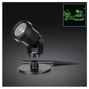 Φωτιστικό Κήπου Προτζέκτορας Laser Μαύρο ΙΡ65 Χριστουγεννιάτικο 27-00914 Panagoulas-27-00914-Μαύρο 27-00914