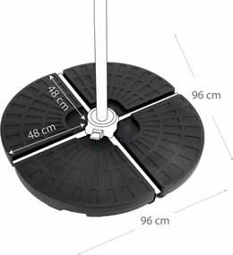 Βάση ομπρέλας Aktive Πλαστική ύλη