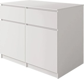 Τραπέζι Μπαρ Ceronis-Λευκό