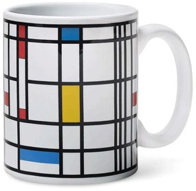 Κούπα Εναλλαγής Χρώματος Mondrian 121068 8,89x8,26cm Multi MoMA Κεραμικό