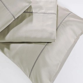 Σεντόνι Με Λάστιχο S250/5 Light Grey Down Town Queen Size 165X235cm 100% Βαμβακοσατέν