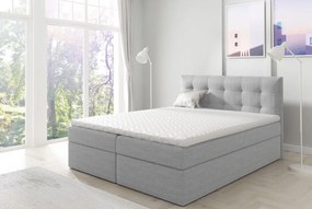 Επενδυμένο κρεβάτι Top 1-Gkri Anoixto-140 x 200