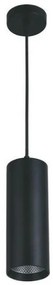 Κρεμαστό Φωτιστικό Οροφής 25W Cob big 30cm Space Lights-2104033-Μαύρο 2104033