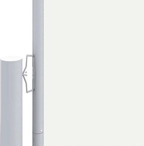 vidaXL Σκίαστρο Πλαϊνό Συρόμενο Κρεμ 180 x 1200 εκ.