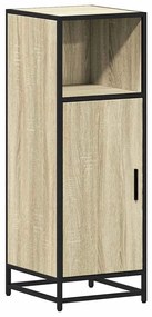 vidaXL Ντουλάπι μπάνιου Sonoma Oak 35x37,5x100 cm Κατασκευασμένο ξύλο