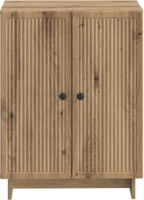 vidaXL Ντουλάπι Αποθήκευσης Μπάνιου EDE Artisan Δρυς 59,5 x 31 x 80 εκ