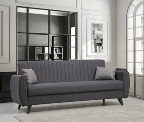 3-Seat Sofa-Bed Alkon - Dark Grey Dark Grey