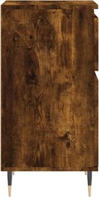 vidaXL Συρταριέρα Καπνιστή Δρυς 40 x 35 x 70 εκ. από Επεξεργ. Ξύλο