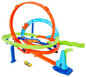 Πίστα Σούπερ Extreme Λουπ Hot Wheels HTK16 Lets Race Loop Cyclone Challenge Multi Mattel