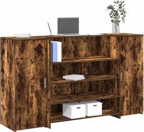 vidaXL Γραφείο υποδοχής 180x50x103,5 εκ. Επεξεργασμένο Ξύλο