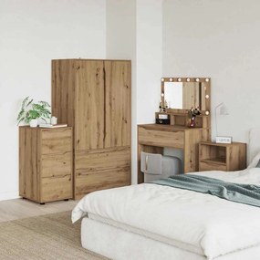 vidaXL Ντουλάπι αποθήκευσης 40 x 48 x 81 εκ Επεξεργασμένο ξύλο
