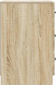 vidaXL Κομοδίνο Sonoma Δρυς 43 x 41 x 63,5 εκ. Επεξεργασμένο Ξύλο