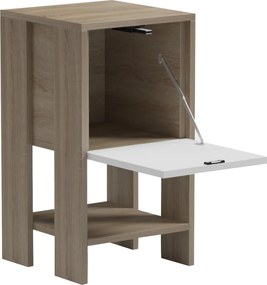 ΚΟΜΟΔΙΝΟ ARGUS HM18378.11 ΜΕΛΑΜΙΝΗ ΛΕΥΚΟ/SONAMA 30x30x55Υεκ.