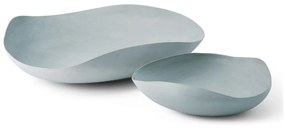 Διακοσμητικό Μπωλ Leaf L 219037 48x46x10cm Light Green Philippi Steel