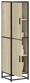 HIGHBOARD SONOMA OAK ΚΑΤΑΣΚΕΥΑΣΜΕΝΟ ΞΥΛΟ ΚΑΙ ΜΕΤΑΛΛΟ 849055