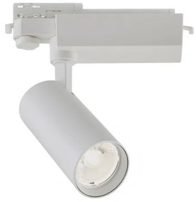 Σποτ Φωτιστικό Ράγας LED IP20 20W 3000K 24 Μοίρες Hercules Viokef 3913-011W-3-S-24 Λευκό