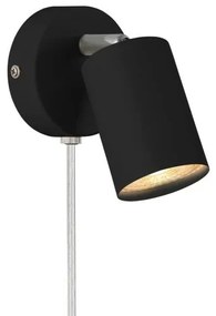 Απλίκα Φωτιστικό Τοίχου GU10 LED 7W IP20 Explore Nordlux-2113251003-Μαύρο 2113251003