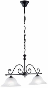 Φωτιστικό Οροφής Murcia 91004 White-Black Eglo Metal, Glass