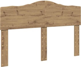 vidaXL Σκελετός Κρεβατιού Artisan Δρυς 150 x 200 cm