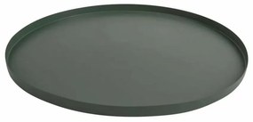 Δίσκος Στρογγυλός PT3536DG Φ39,5x1,5cm Dark Green Present Time Metal