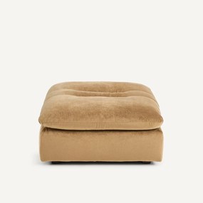 Υποπόδιο σύνθεσης από λινό βελούδο, GIULIANO