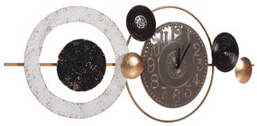 ΡΟΛΟΙ ΤΟΙΧΟΥ ΜΕΤΑΛΛΙΚΟ HM4198 ΓΚΡΙ ΜΕ ΜΑΥΡΟΥΣ ΔΕΙΚΤΕΣ & ΧΡΥΣΟΥΣ ΑΡΙΘΜΟΥΣ 117x49Υεκ