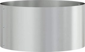 vidaXL Δακτύλιος γλάστρας 5 τμχ. Ασημί 40 x 40 x 20 cm